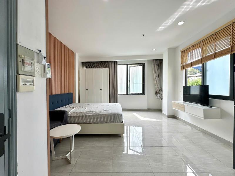 Thuê căn hộ dịch vụ studio nhất chi mai – gần etown cộng hòa full nội thất - 4