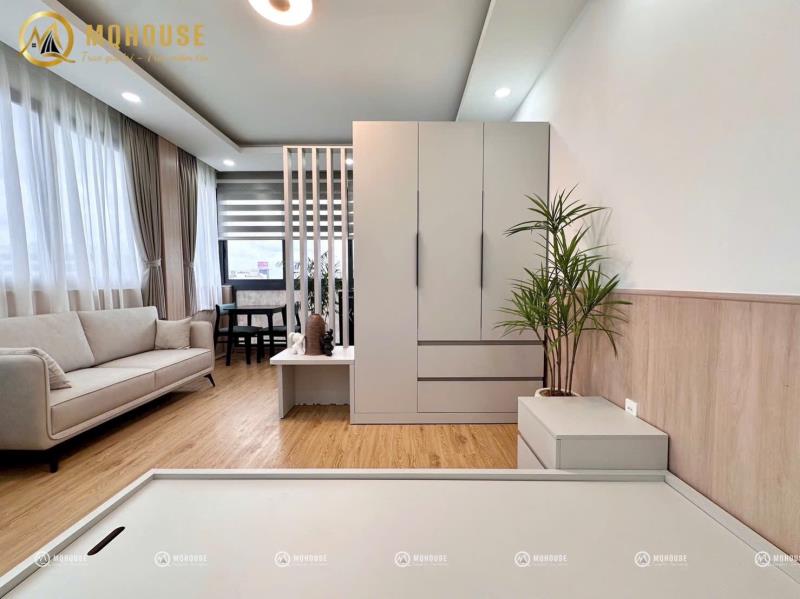 Cho thuê studio cửa sổ đón gió 30m2 new 100% có thang máy ngay chợ bà chiểu - đại học văn lang - học viện cán bộ tphcm  - 2