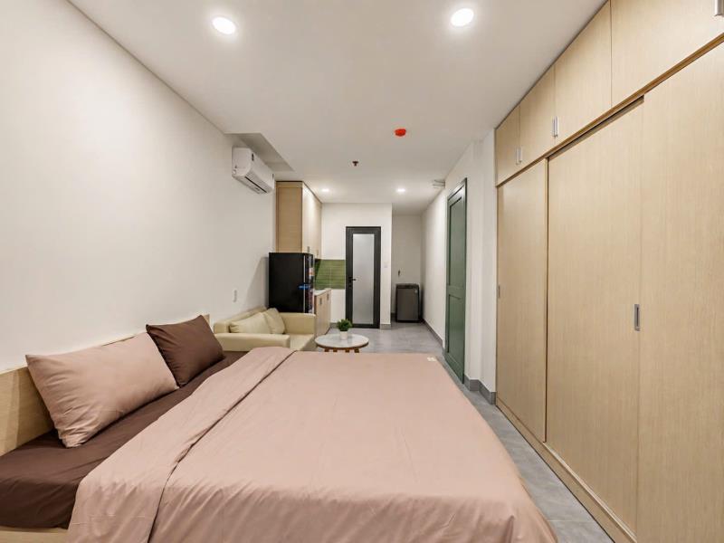 Căn hộ ban công 30m2 mới 100% sát quận 1, bình thạnh, phan đăng lưu_thang máy_hầm xe - 4