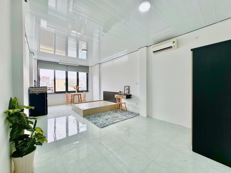 Toà studio mới đẹp siêu rộng full nội thất cửa sổ trời- go thoại ngọc hầu, đầm sen, aeon tân phú