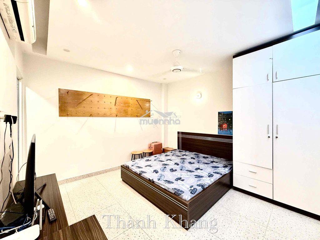 Cho thuê căn hộ 1pn tách bếp máy giặt riêng gần toà nhà viettell - 2