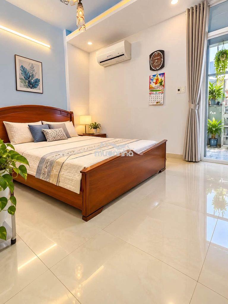 Chỉ 9.x nhà 3 tầng 90m² ngang 5 hẻm 6m thông  đối diện aeon - 4