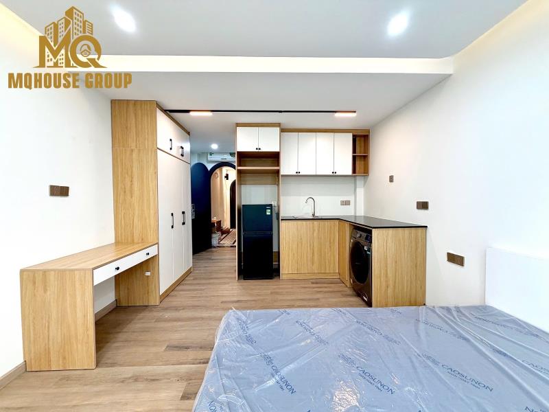 Cho thuê studio ban công 35m2 new 100% có thang máy ngay chợ bà chiểu - trường đại học văn lang - học viện cán bộ tphcm - 4