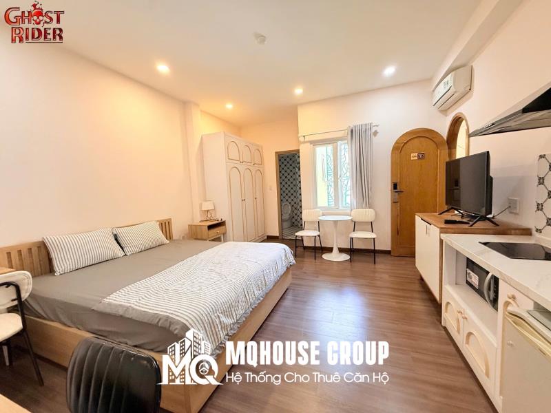 Cho thuê studio 35m2 có thang máy ngay cầu phố đi bộ bùi viện - công viên 23/9 - cầu ông lãnh - 4