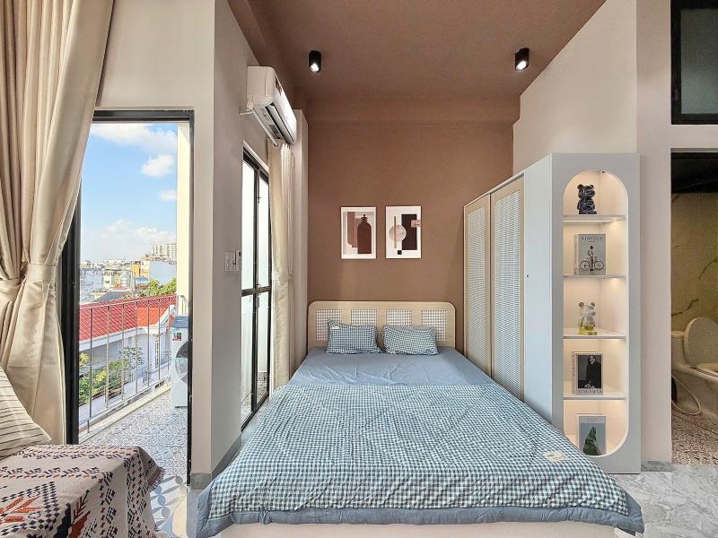 [Tân phú] phòng trọ dạng studio có cửa sổ nội thất cơ bản – gần tân hương, tân kỳ tân quý, lê đình thám    - 2