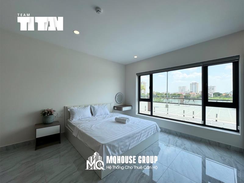 Cho thuê studio 40m2 view sông sài gòn ngay cầu kinh thanh đa - cầu bình lợi - gigamall - 4
