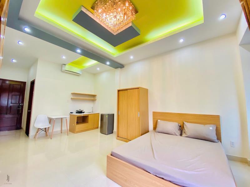 Cho thuê căn hộ dịch vụ ban công cửa sổ hoàng hoa thám bình thạnh gần chợ bà chiểu  - 4