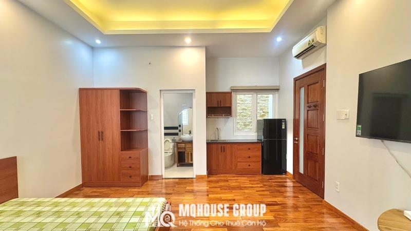 Cho thuê studio 30m2 new 100% ngay ngã tư phú nhuận - phố ẩm thực phan xích long - chợ bà chiểu - 4