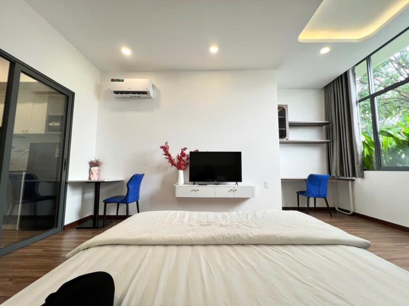 Căn hộ 1 phòng ngủ mới 100% xô viết nghệ tĩnh gần ngã tư hàng xanh phố đi bộ nguyễn huệ quận 1, 3 - 2