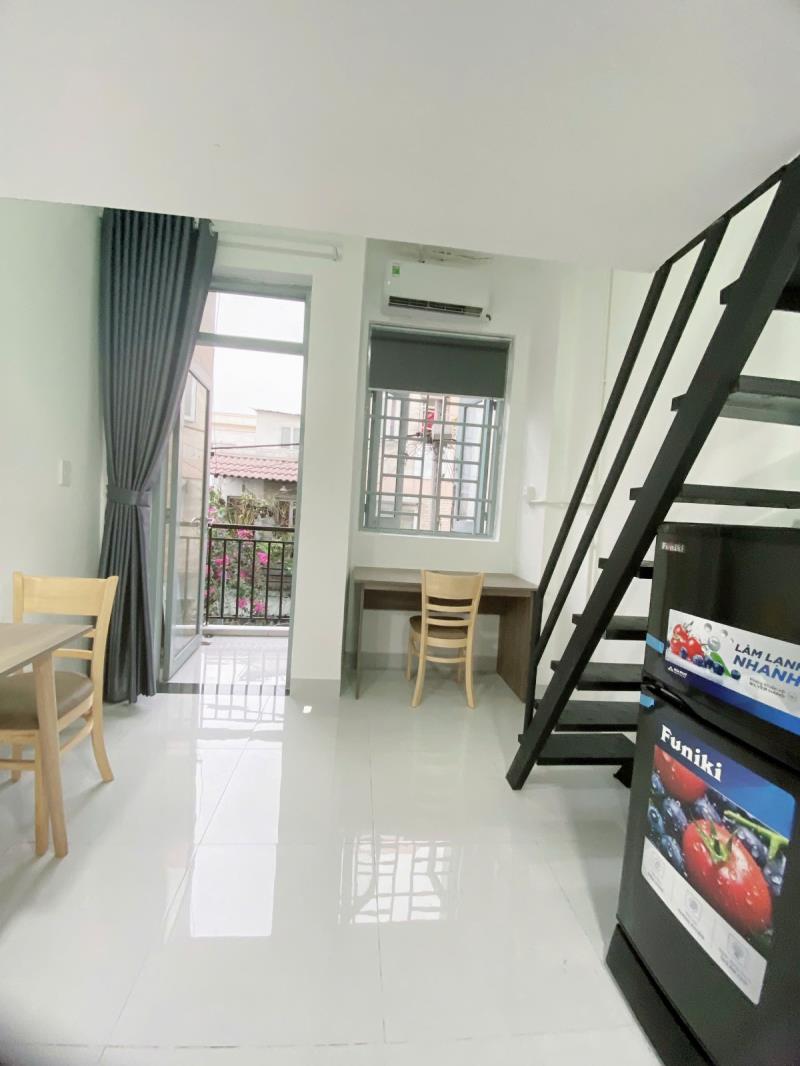 Cho thuê phòng gác lửng, ban công lớn, nuôi pet – phan văn trị, bình thạnh | gần vlu, iuh, uef, ftu2 - 4
