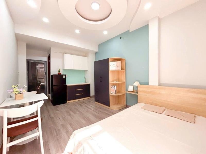 Studio bancon cửa sổ trời full nội thất tại quốc lộ 50 gần đh kinh tế ueh - 3