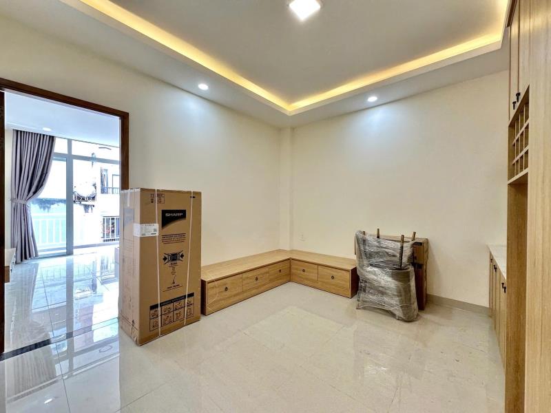 Cho thuê 1pn bancol 50m2 full nội thất mới ngay cv gia định - 2