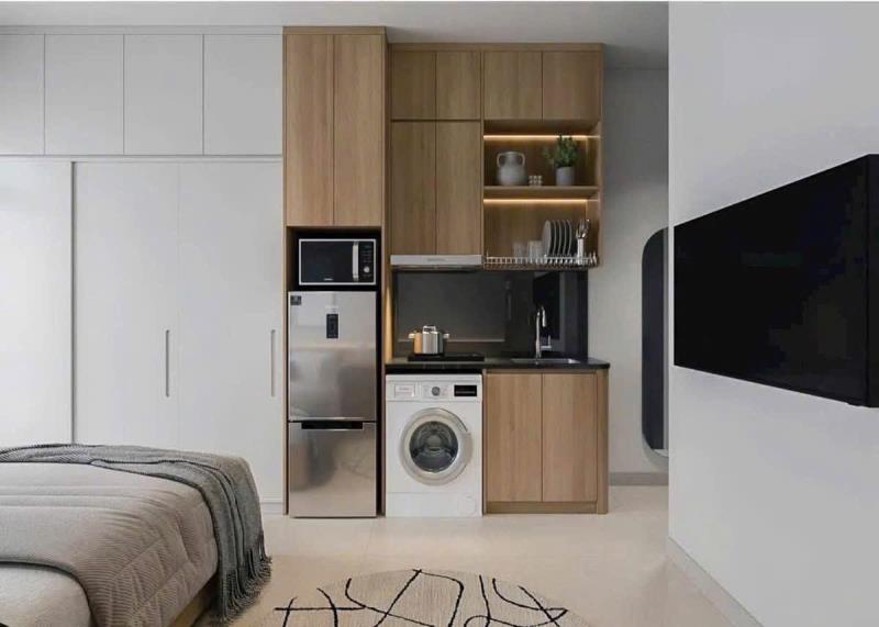 Cho thuê căn hộ bancol 35m2 full nội thất nằm gần lotte mart vivo city đhufm tdtu rmit nttu quận 7 - 4