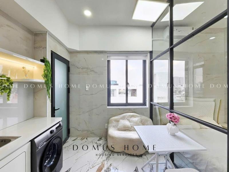 Căn hộ dịch vụ xịn xò, 1 phòng ngủ ban công siêu rộng, máy giặt riêng, nhà thang máy - 3
