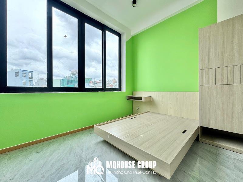 Thuê căn hộ dịch vụ full nội thất có cửa sổ 5tr - 3