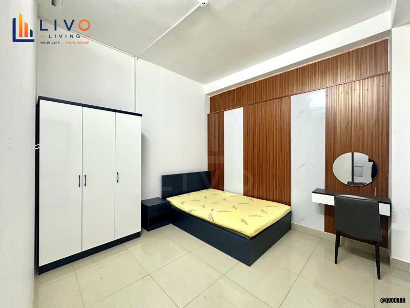 Cho thuê căn hộ 3pn 2wc rộng 90m2 có thang máy tận phòng ngay ngã tư hàng xanh - chợ bà chiểu - đại học hutech- ngoại thương - 4