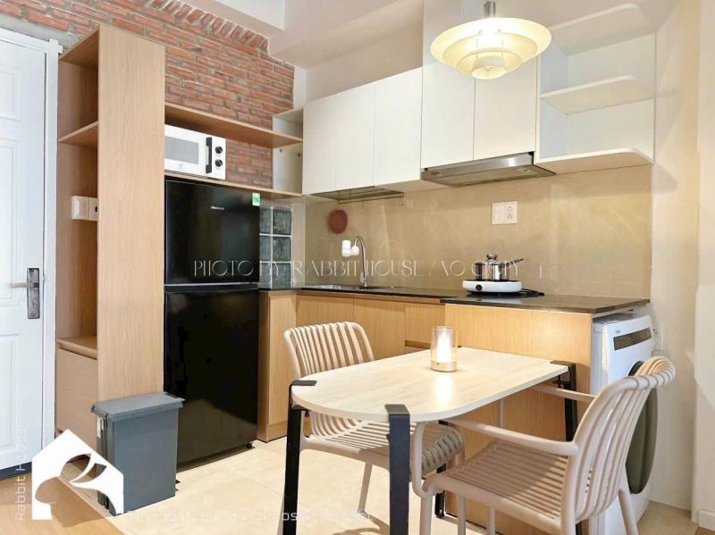 Cho thuê căn hộ tách bếp 40m2 full nội thất nằm gần lotte mart, vivo city ufm rmit tdtu nttu quận 7 - 4