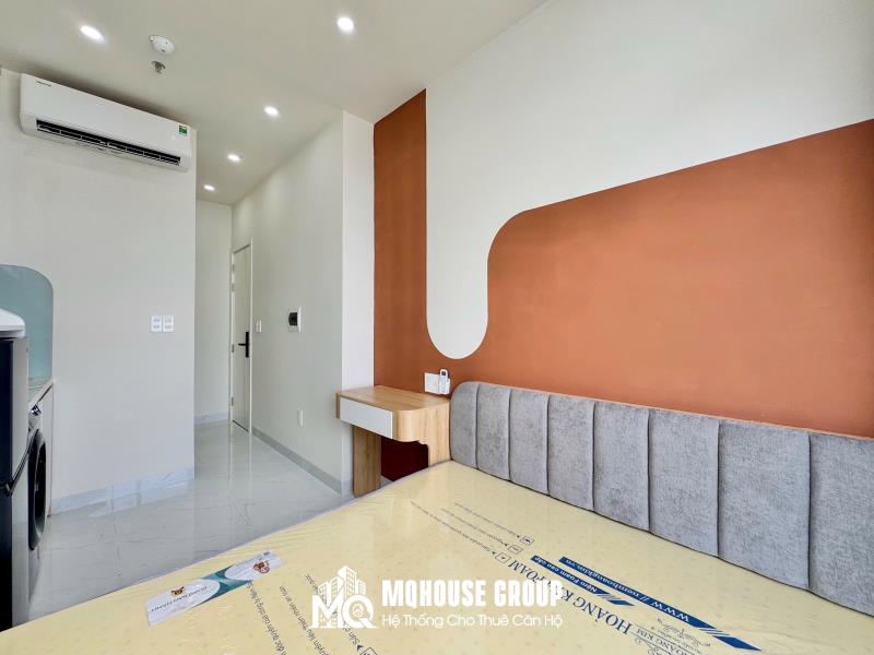 Cho thuê studio 25m2 new 100% có thang máy - máy giặt riêng ngay chợ bà chiểu - đại học văn lang - học viện cán bộ tphcm - 3