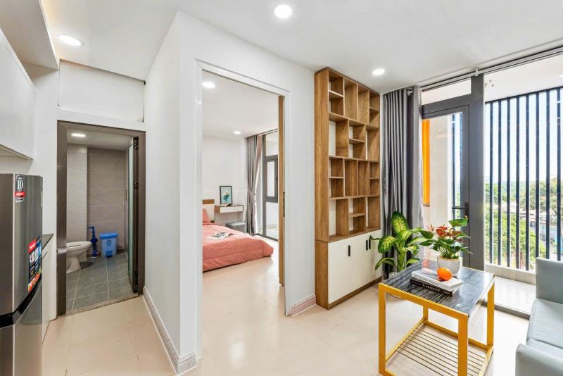 Thang máy ban công full nội thất tách bếp võ duy ninh bình thạnh - 4