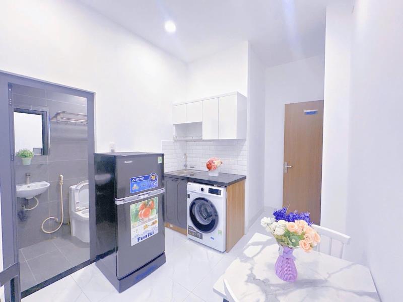 Cho thuê 1pn tách bếp full nội thất cửa sổ thoáng đường bình lợi gần vlu3, uef, hutech, gtvt - 4