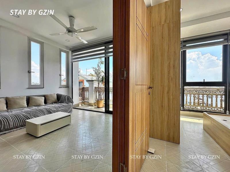 Cho thuê 1pn ban công 40m2 có thang máy ngay chợ bà chiểu - ngã tư phú nhuận - đại học văn lang - 4