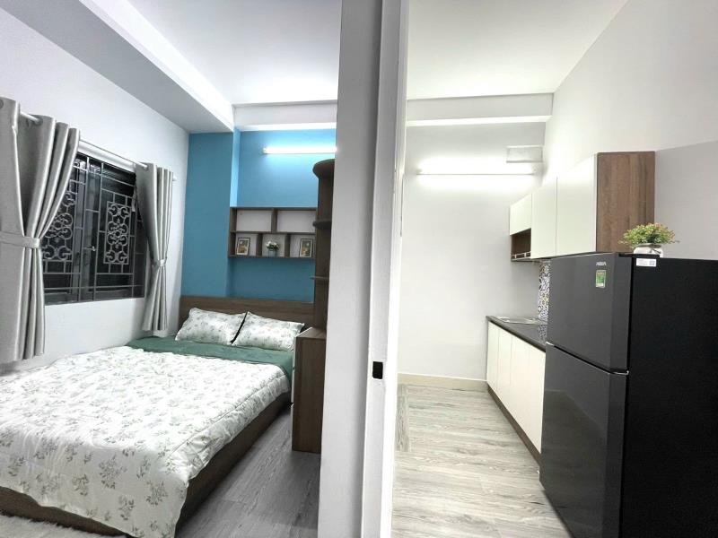 Cho thuê 1pn ban công 30m2 ngay công viên lê văn tám - chợ tân định - cầu kiệu - bờ kè hoàng sa - 3