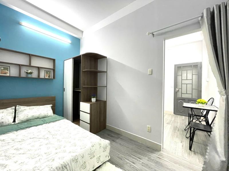 Cho thuê 1pn ban công 30m2 ngay công viên lê văn tám - chợ tân định - cầu kiệu - bờ kè hoàng sa - 2