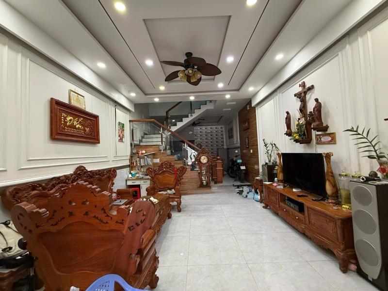 Bán nhà 3 tầng 5,2 x 19 hẻm 6m tân thới hiệp 21, trung tâm q12, kế bên gò vấp - 2