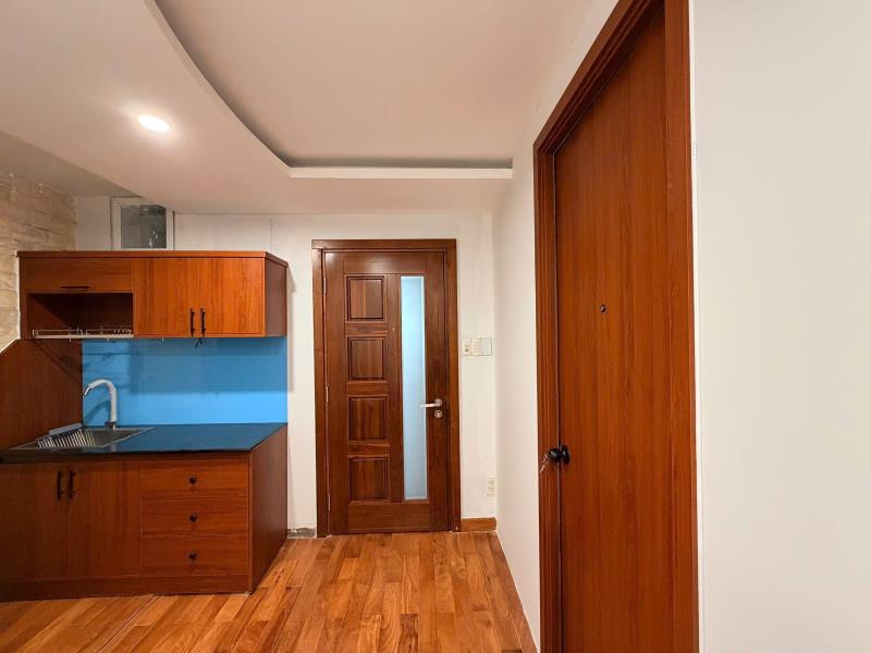 Cho thuê căn hộ dịch vụ 1pn full nội thất gỗ sang – khu đoàn thị điểm, phú nhuận | ban công, bếp riêng, sát bên q1,q3 - 2