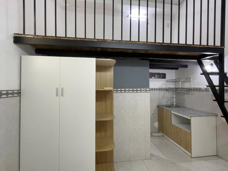 [Tân phú] phòng trọ dạng gác có nội thất cơ bản đầy đủ, rộng 30m2 - 4