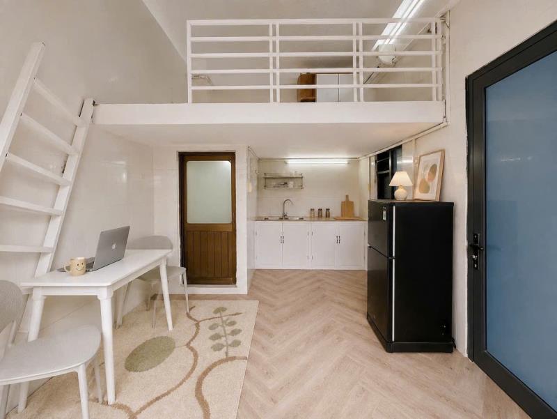 Phòng trọ duplex ở tân phú full nội thất, tiện nghi có view ban công thoáng - 4