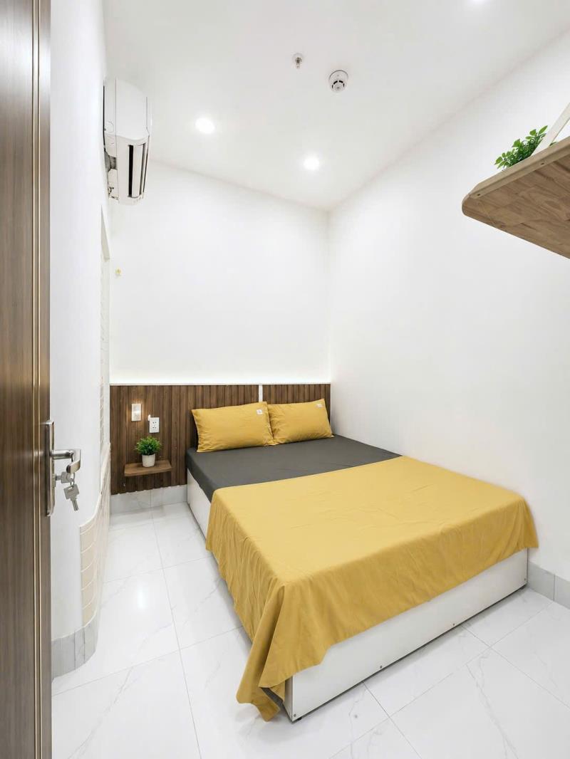 Thuê ngay căn hộ ban công tách bếp riêng biệt 45m2 rộng thoáng sát q1 thuận tiện di chuyển an ninh  - 4
