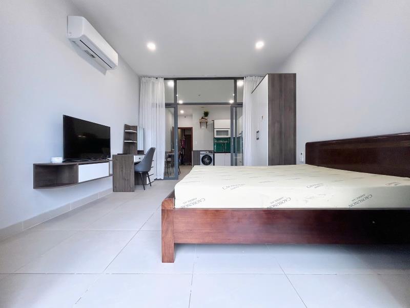 1pn - bạch đằng - ban công, máy giặt riêng, thang máy - gần sân bay, cv gia định - 3
