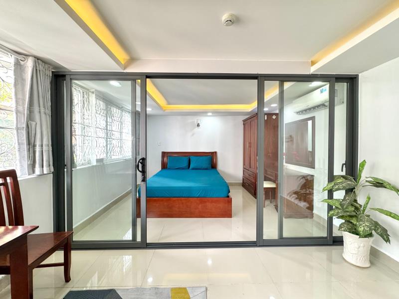 Căn hộ 1pn tách bếp siêu thoáng ngay hoàng sa tân bình - 2