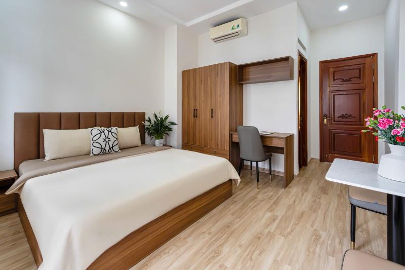 Cho thuê phòng 1pn tách bếp ban công full nội thất ngay nguyễn cửu vân gần vòng xoay điện biên phủ, nguyễn bỉnh khiêm quận 1 - 2