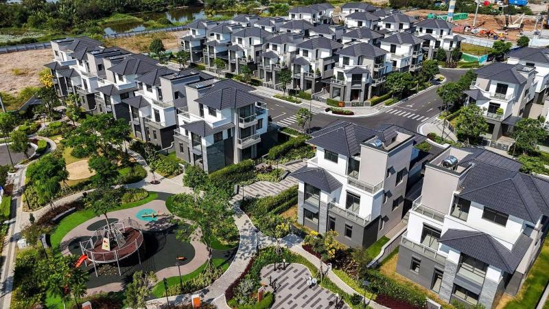 Biệt thự gladia 1 trệt 3 lầu 3 mặt giáp sông đã có sổ hồng, xd 246m², an ninh 24/7, giá chỉ 35 tỷ - lh 0935512*** - 3
