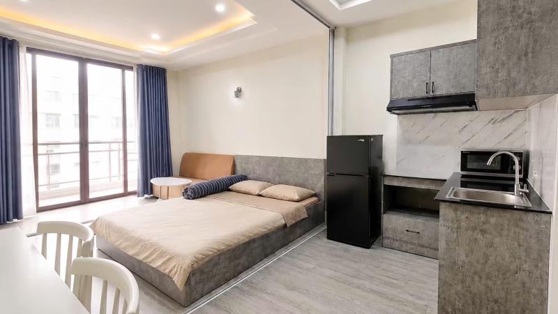 🏡 Cho thuê căn hộ - 35m2 - có ban công - full nội thất - gần đh ngoại thương (ftu), gtvt (uth), hutech - 4