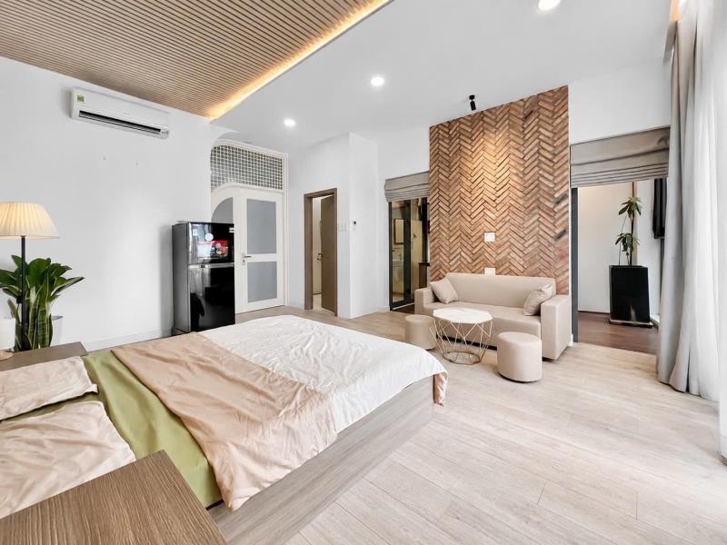 Cho thuê căn hộ 1pn 60m², ban công kính siêu rộng, tách bếp riêng – nguyễn văn trỗi, phú nhuận | gần quận 1, quận 3 & sân bay - 3