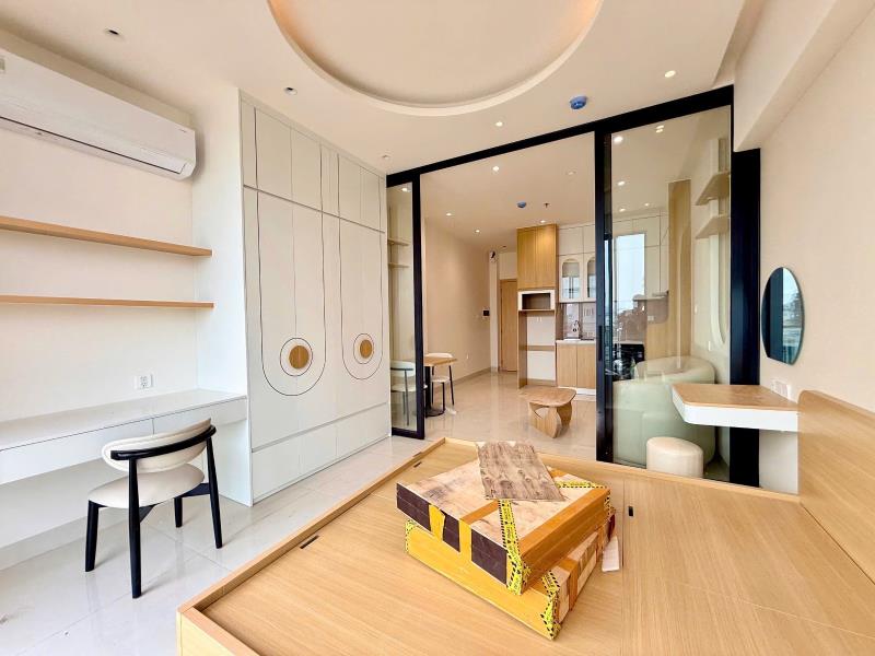 Cho thuê căn hộ bancol 40m2 full nội thất nằm gần lotte mart vivo city ufm rmit tdtu nttu quận 7 - 2