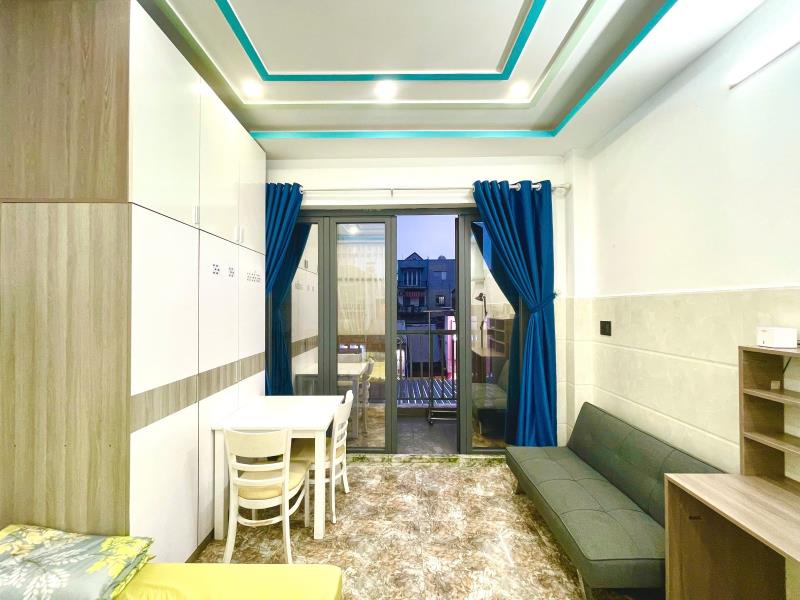 Căn hộ 1phòng ngủ ban công thang máy ngã tư phú nhuận - tân định quận 1 - trường sa - phan đăng lưu - 2