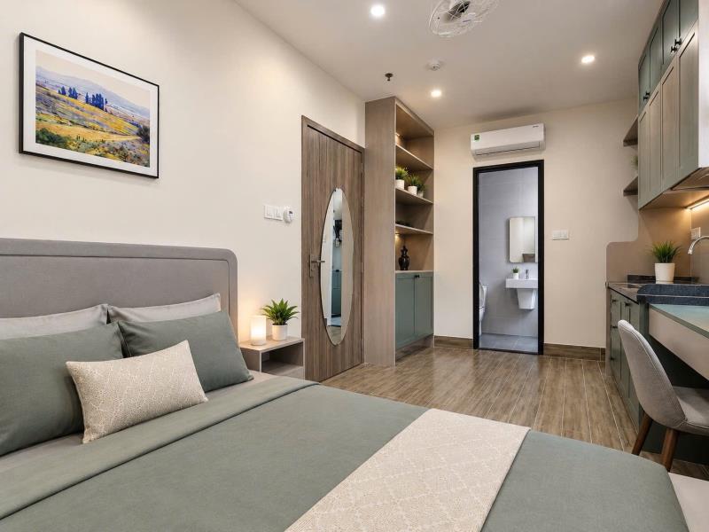 Cho thuê căn hộ 35m2 full nội thất nằm gần lotte mart vivo city ufm tdtu rmit nttu quận 7 - 3