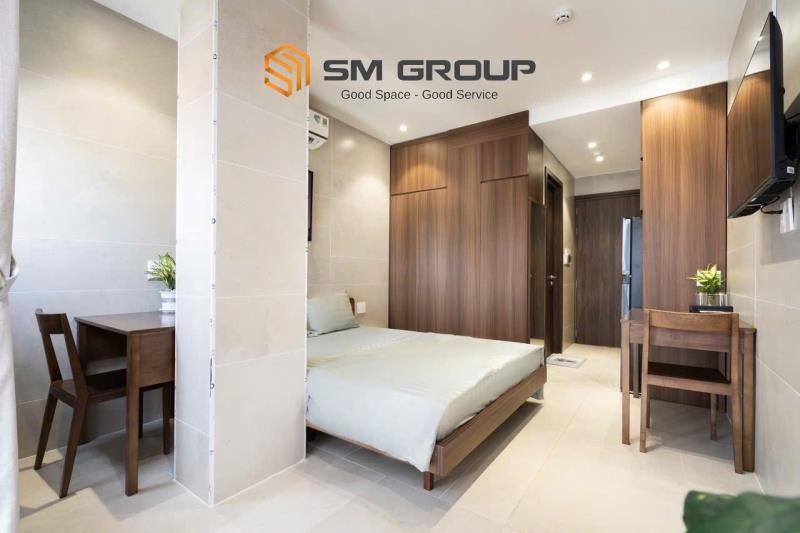 Cho thuê nhà mới ban công full nội thất đường nguyễn kiệm gần huflit , iuh, hsu - 2