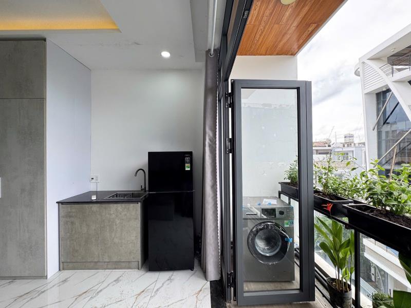 Cho thuê căn hộ bancol 35m2 full nội thất nằm gần lotte mart vivo city ufm tdtu rmit nttu quận 7 - 3