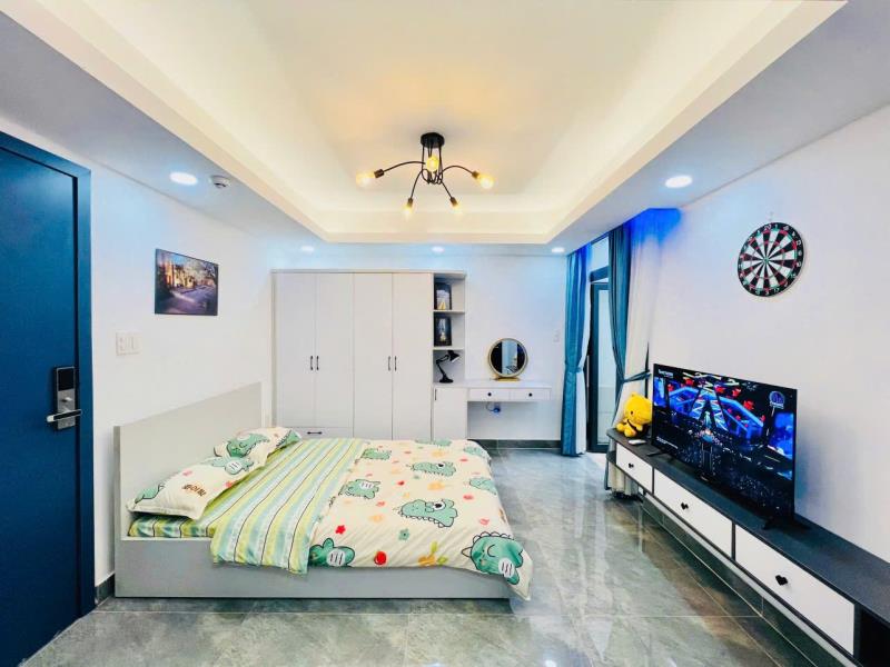 Cho thuê căn hộ rộng 45m² điện biên phủ – máy giặt riêng – rộng thoáng – gần quận 1 - 4