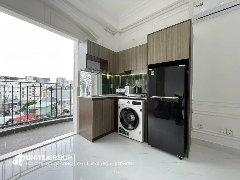 Studio ban công • full nội thất • 126 trần huy liệu, phú nhuận - 4