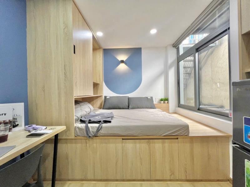 Studio full nội thất mgr | cửa sổ to cực thoáng | giá 5tr - 3