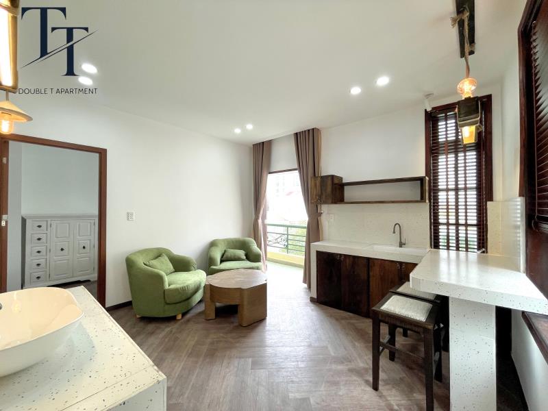 Cho thuê 1pn ban công 40m2 new 100% ngay cầu thị nghè - cầu ba son - thảo cầm viên sg - gem center - 3