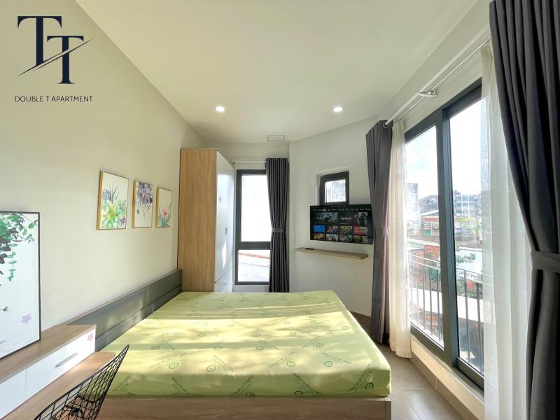 Cho thuê studio ban công 25m2 ngay cầu bông - chợ bà chiểu - công viên lê văn tám - chợ tân định - 3