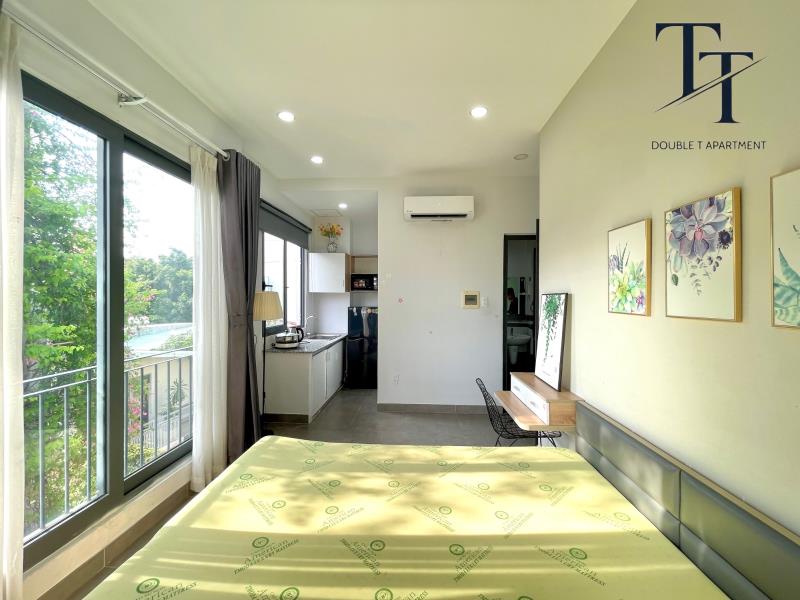 Cho thuê studio ban công 25m2 ngay cầu bông - chợ bà chiểu - công viên lê văn tám - chợ tân định - 4