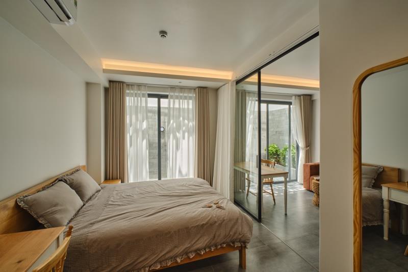 Cho thuê 1pn sân vườn rộng 50m2 cao cấp ngay ngã tư phú nhuận - cầu công lý - công viên hoàng văn thụ - 3